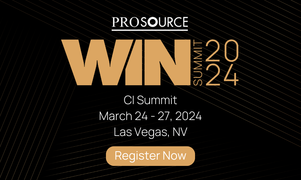 Member Registration Opens for the ProSource CI Summit Event in Las
